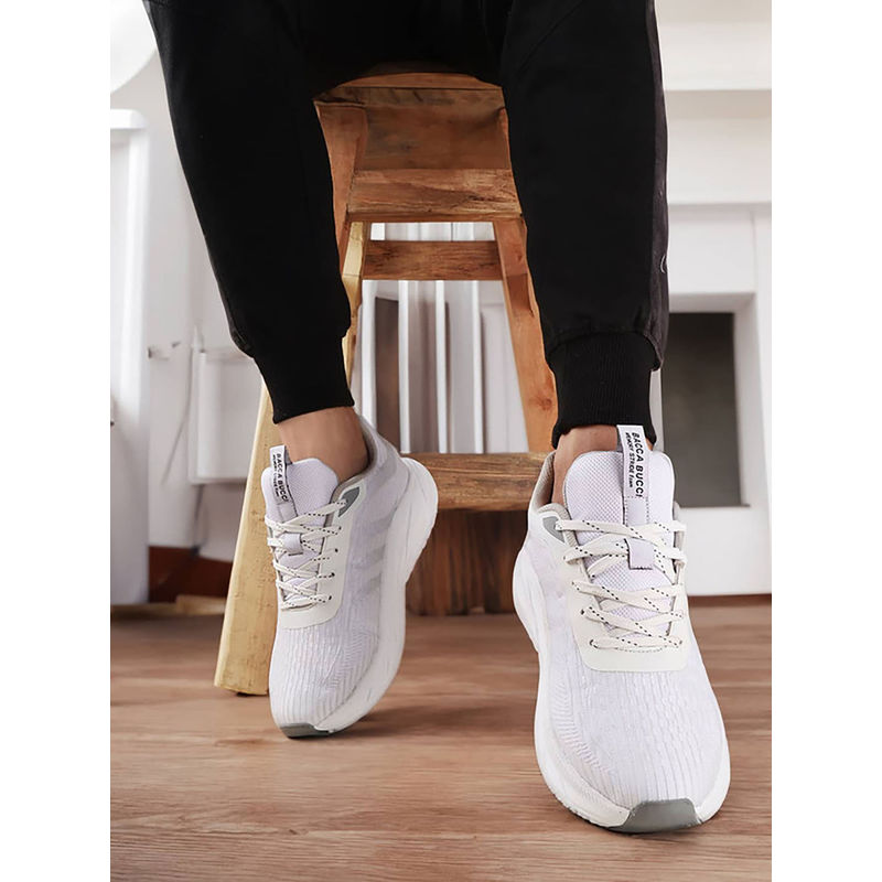 Bacca Bucci Apex Athletic Running Shoes White (UK 9)