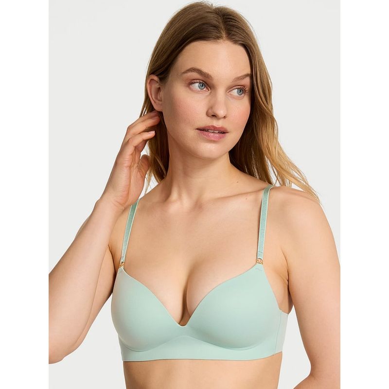 Victoria's Secret Dream Angels Smooth Wireless Push-Up Plunge Bra (32DD)