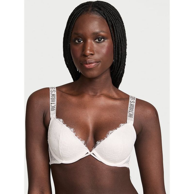 Buy Victoria's Secret Very Sexy Shine Strap Rose Lace Lightly
