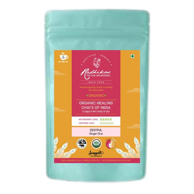Radhikas ZESTFUL Ginger Chai - The Benefits of Zestful Ginger Chai for Your Health and Wellness