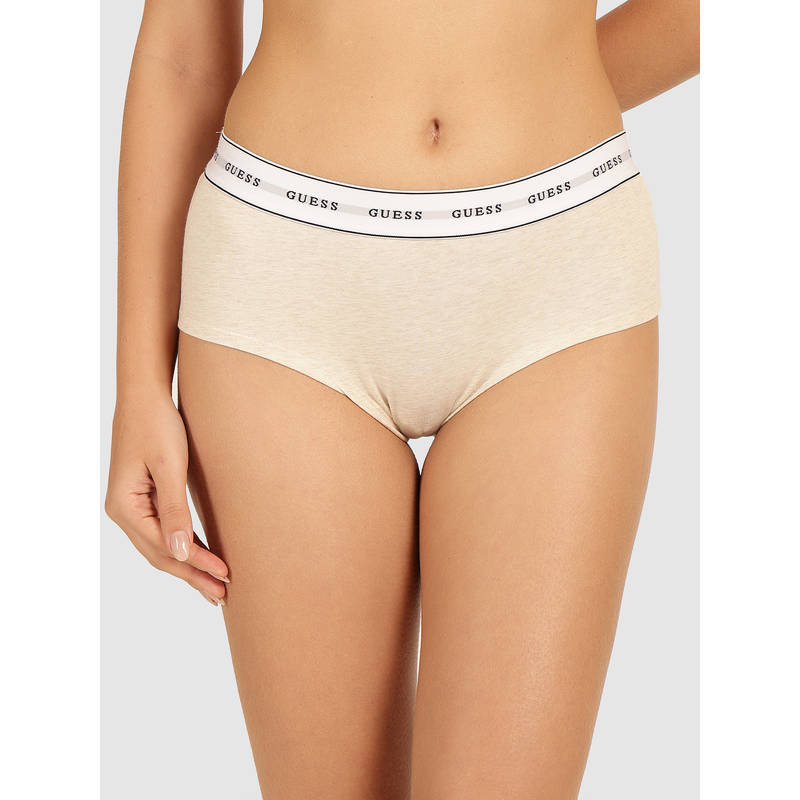 Guess Cream Cotton Carrie Culotte Brief (L)
