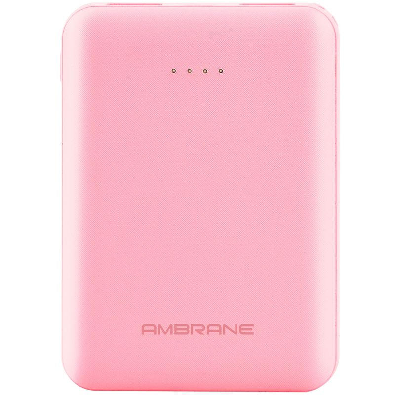 Ambrane Pp 501 5000mah Lithium Polymer Power Bank Pink