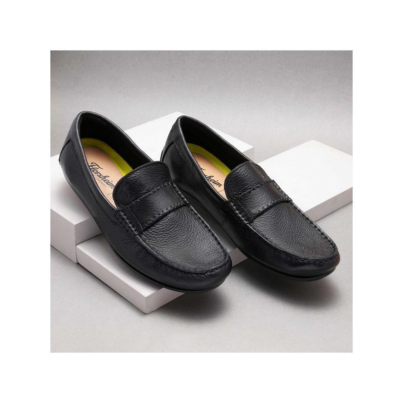 Florsheim Garda Black Men Drivers Loafers (EURO 40)