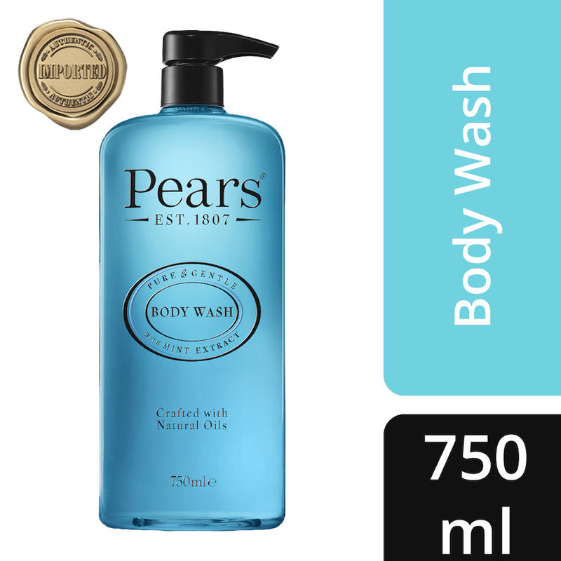 Pears Pure Glycerin Body Wash with Mint Extract