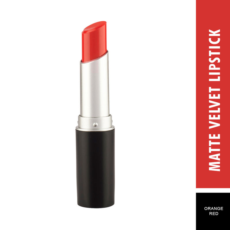 Swiss Beauty Matte Smooth Velvet Lipstick - 308 Orange Red