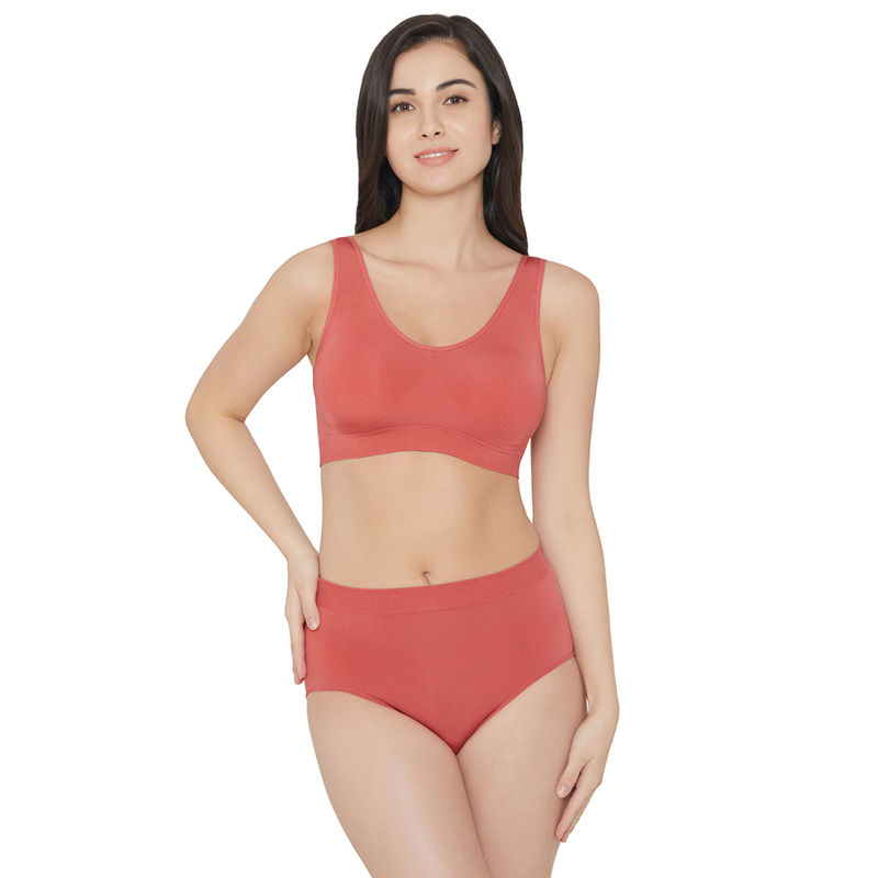 Wacoal B-Smooth High Waist Full Coverage Brief Panty Red (S)