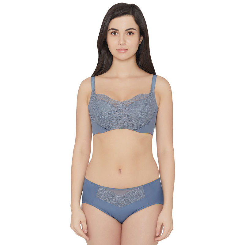 Wacoal Moselle Mid Waist Medium Coverage Midi Panty Blue (S)