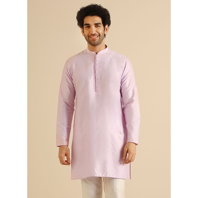 KISAH Men Lavender Kurta (M)