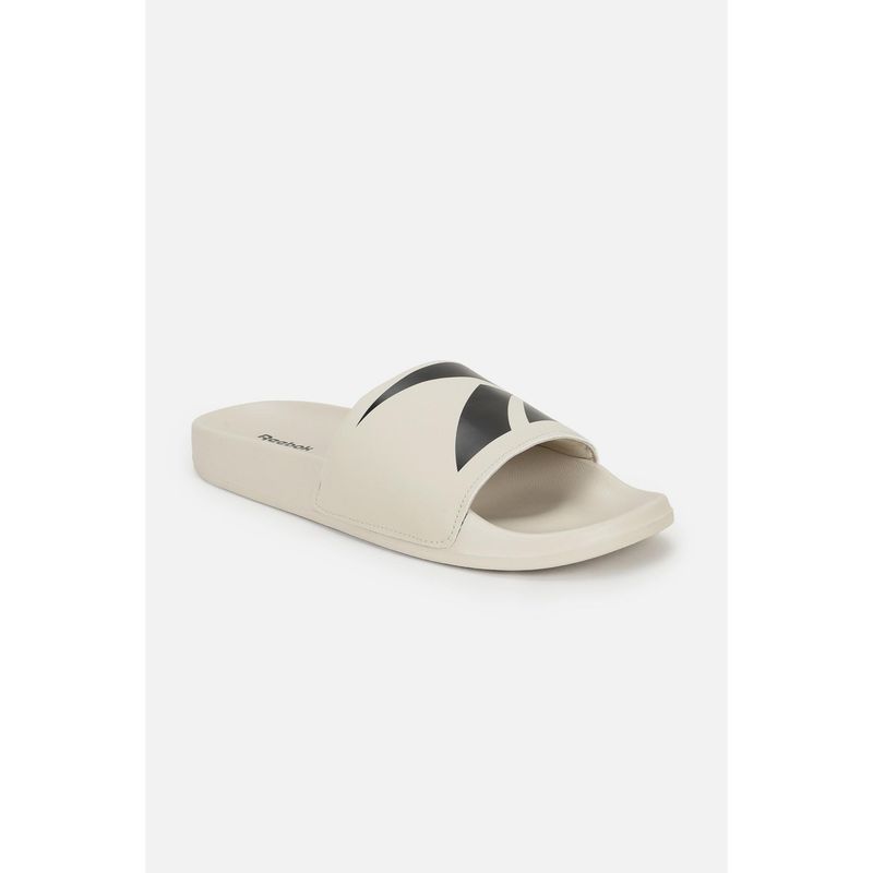 Reebok Arrival Slide - Men White Flipflops (UK 10)