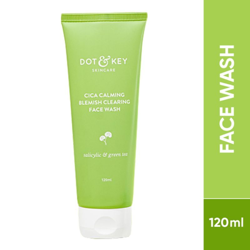 Dot & Key 2% Salicylic Cica Anti-Acne Face Wash With Green Tea- Oil & Pimple Control Pore Cleanser