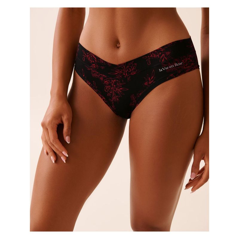 La Vie En Rose Perfect Fit Bikini Panty - Black (M)