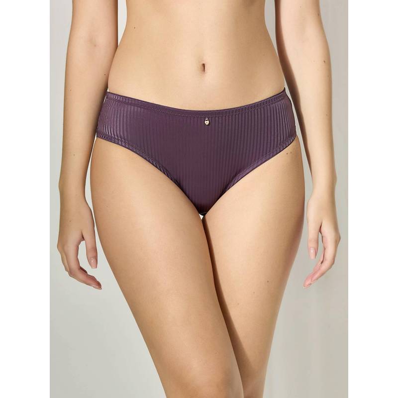 bodyline Clea Satin for Women Hipster - Purple (L)