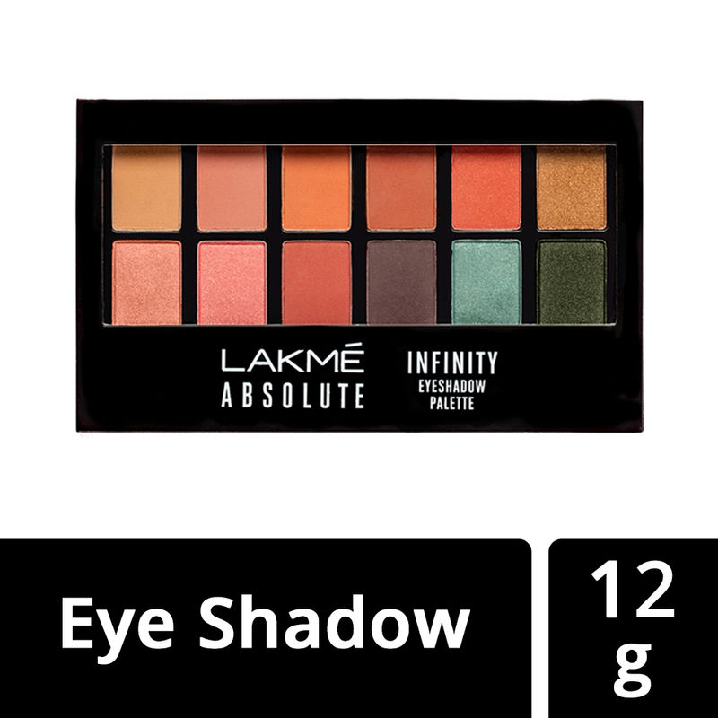 Lakme Absolute Infinity Bold Eyeshadow Palette - Coral Sunset