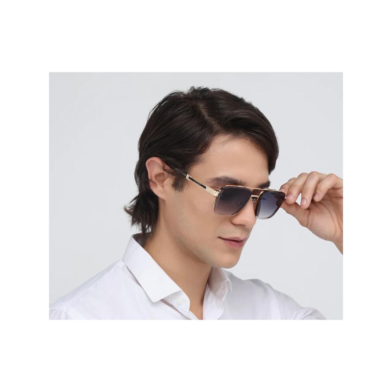 Buy Zaadran Unisex Giza Grey Lens Sunglasses (54) Online