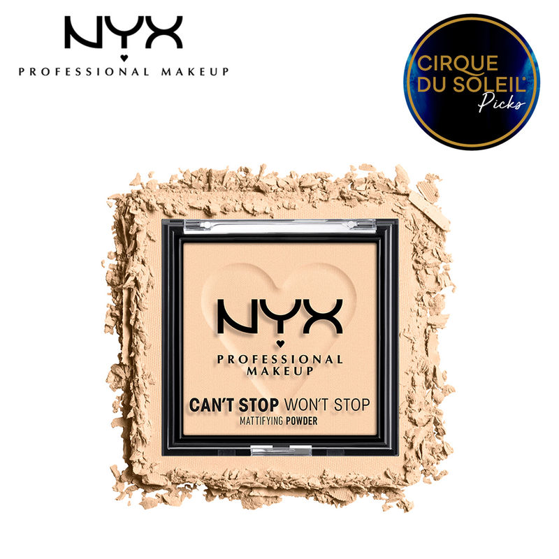 NYX Professional Makeup Can't Stop Won't Stop Mattifying Powder - Light