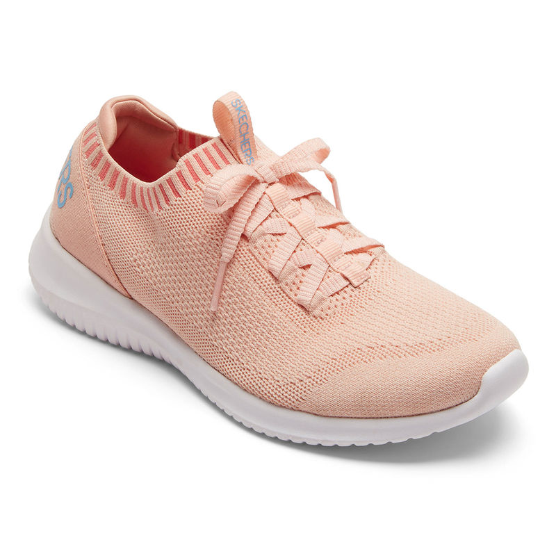 SKECHERS Women Ultra Flex 2 Peach Casual Sneakers (UK 7)