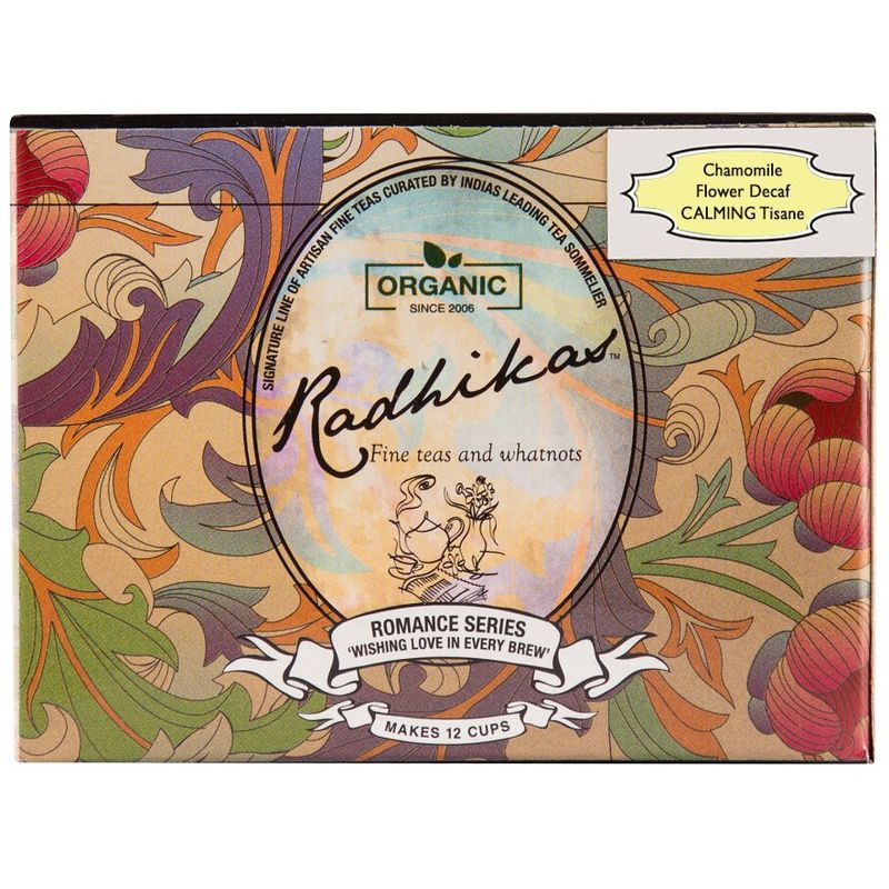 Radhikas Chamomile Flower Calming Tisane Tea