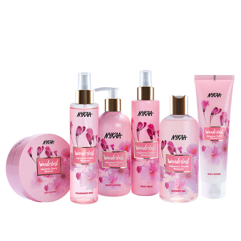 Nykaa Wanderlust Cherry Blossom Bath Body Combo Buy Nykaa Wanderlust Cherry Blossom Bath Body Combo Online At Best Price In India Nykaa Nykaa and netflix have joined hands to help you to discover the #beautyinherstory. inr