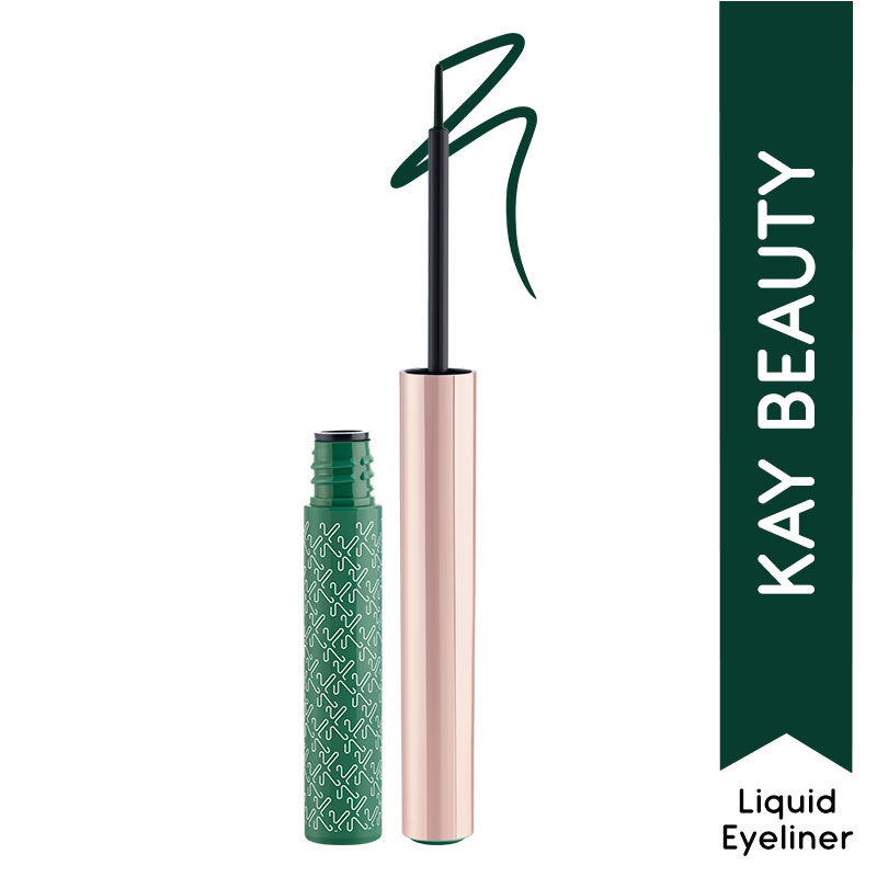 Kay Beauty Quick Dry Liquid Eyeliner - Chic Emerald