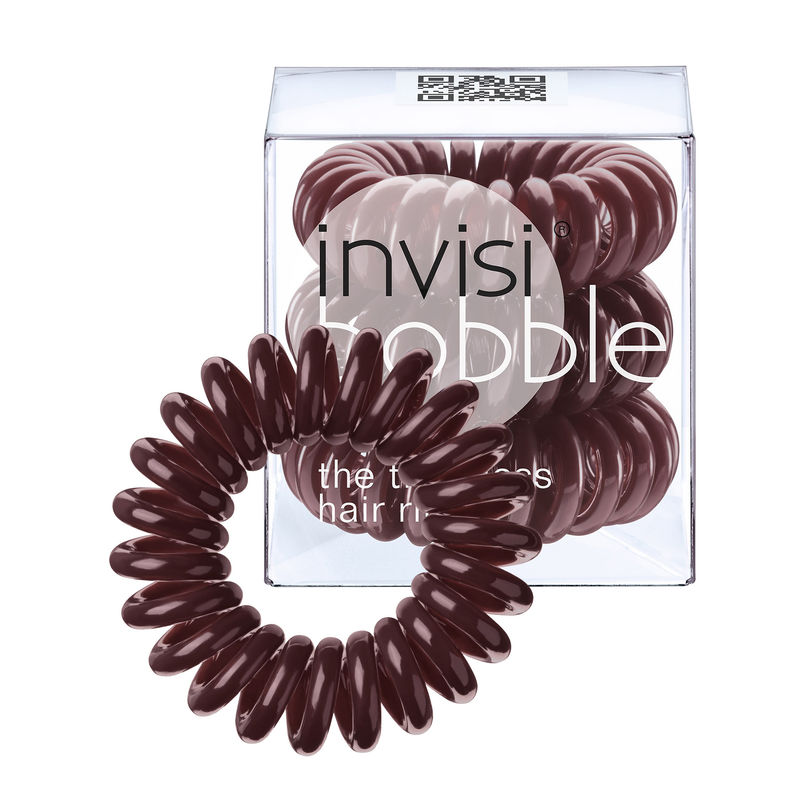 Invisibobble Hair Ring - Chocolate Brown - Pack Of 3