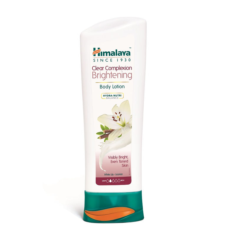 Himalaya Clear Complexion Brightening Body Lotion Buy Himalaya Clear Complexion Brightening Body Lotion Online At Best Price In India Nykaa