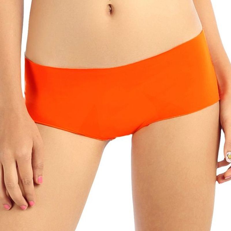 Candyskin Highrise Seamless Panty (Orange) - Small
