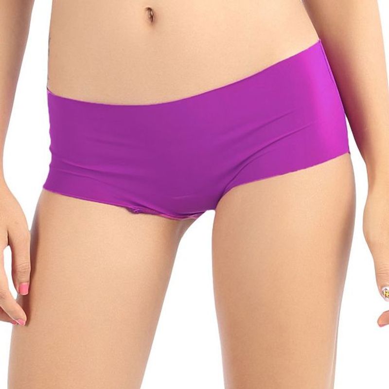 Candyskin Highrise Seamless Panty (Purple) - Large