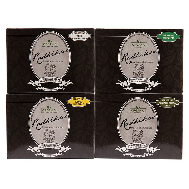 Radhikas Connoisseur Combo Luxury Leaves