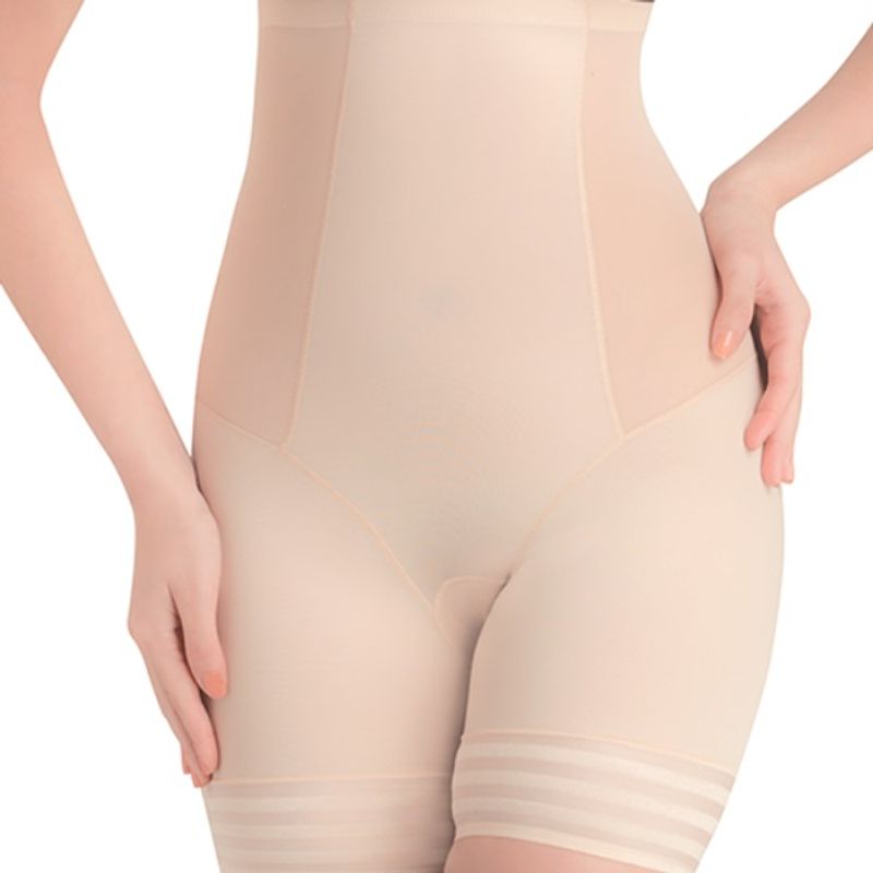 Swee Coral High Waist And Short Thigh Shaper For Women - Nude (XXL)