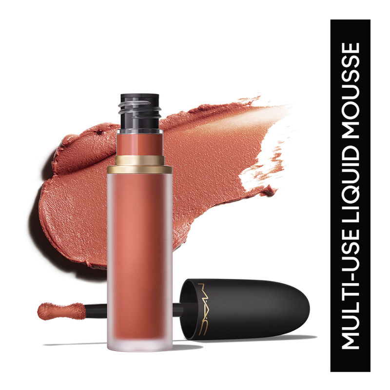 M.A.C Powder Kiss Nude Lip And Cheek Mousse - Date Maker