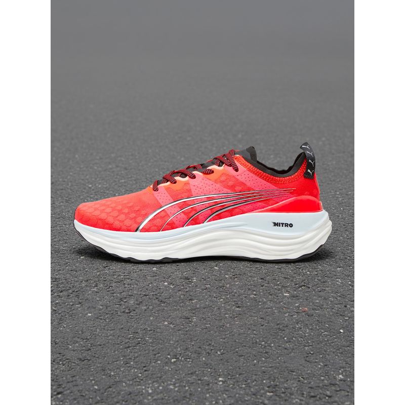 Puma ForeverRun Nitro Women's Red Running Shoes (UK 3.5)