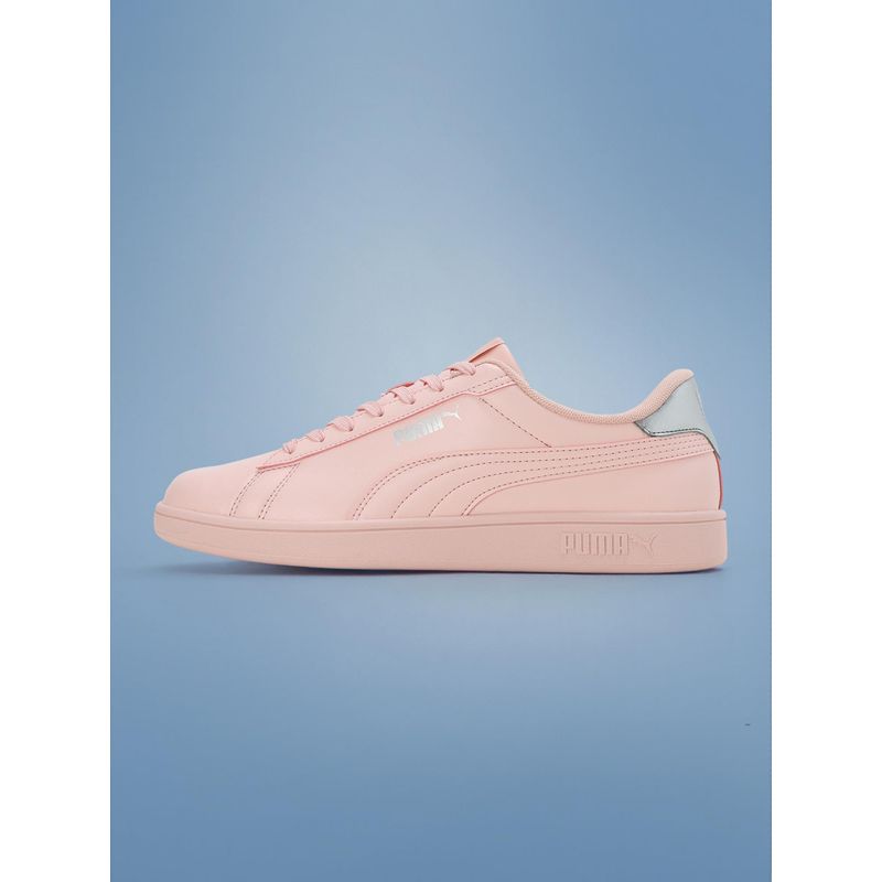 Puma Smash V1 Womens Pink Sneakers (UK 6)