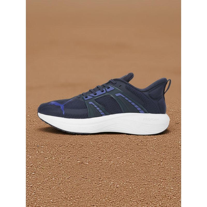 Puma Scend Progressive Unisex Navy Blue Running Shoes (UK 7)