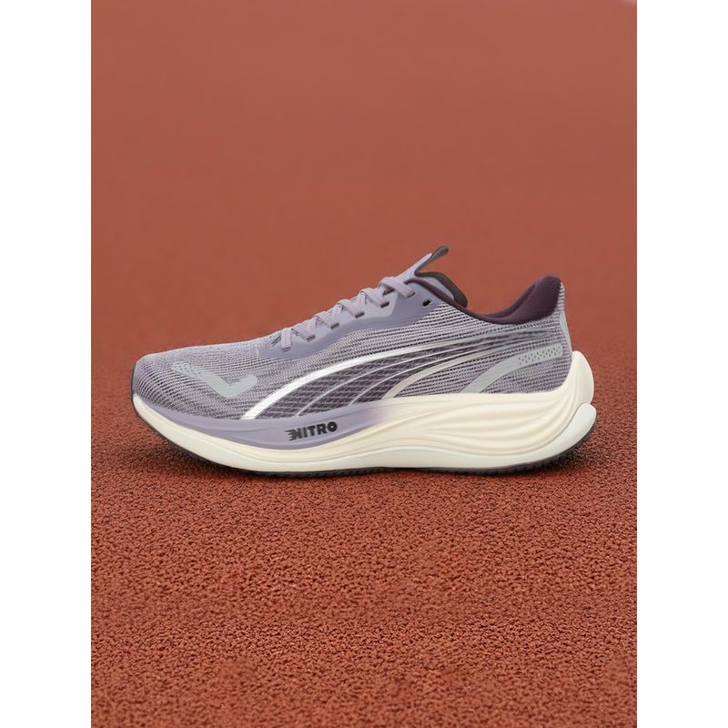 Puma Velocity Nitro 3 Women Purple Running Shoes (UK 4)