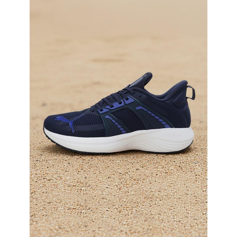 Puma Scend Progressive Unisex Navy Blue Running Shoes (UK 11)