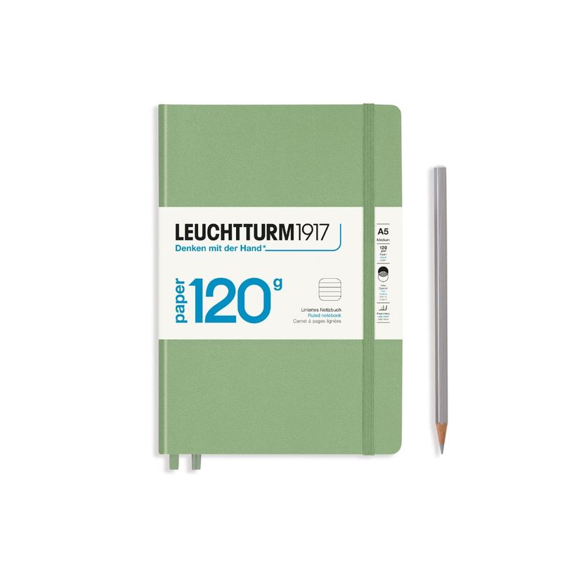 Notebook A5 120g Sage