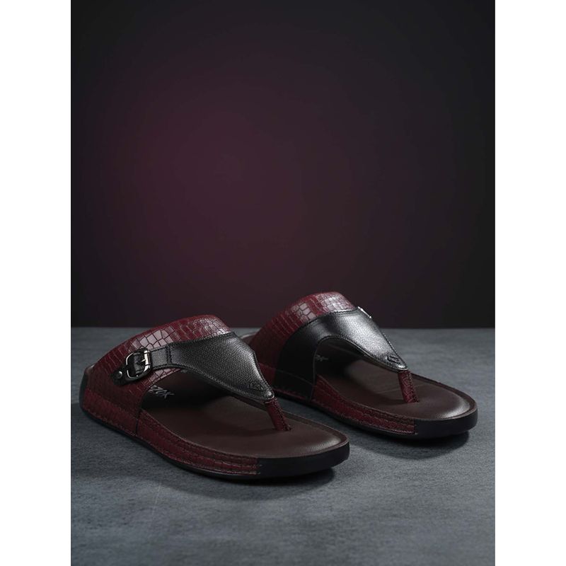 EZOK Men Brown Sandals (EURO 41)