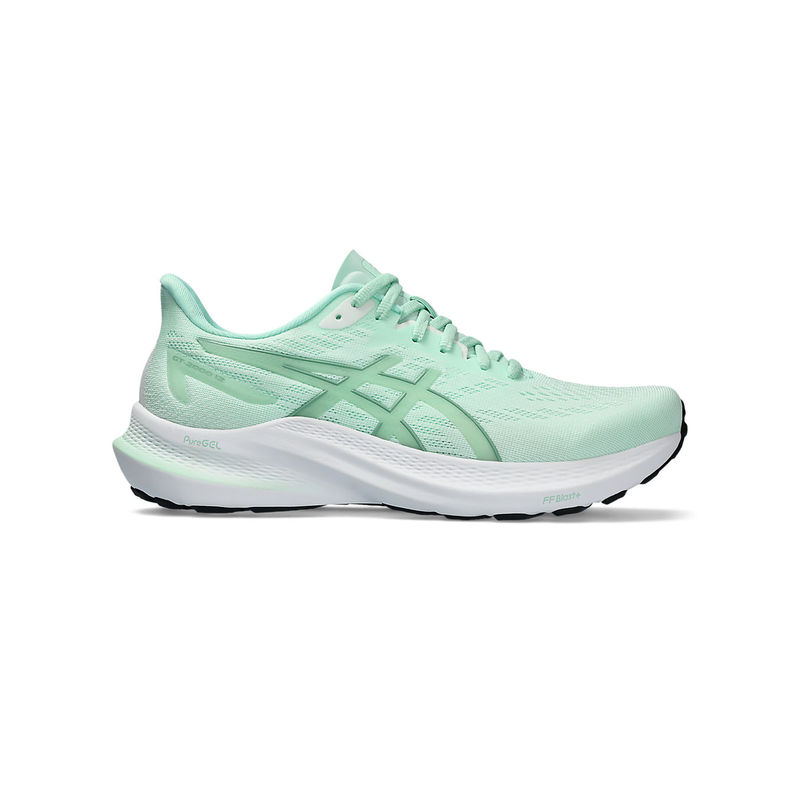 Buy ASICS GT 2000 12 Green Women Running Shoes Online