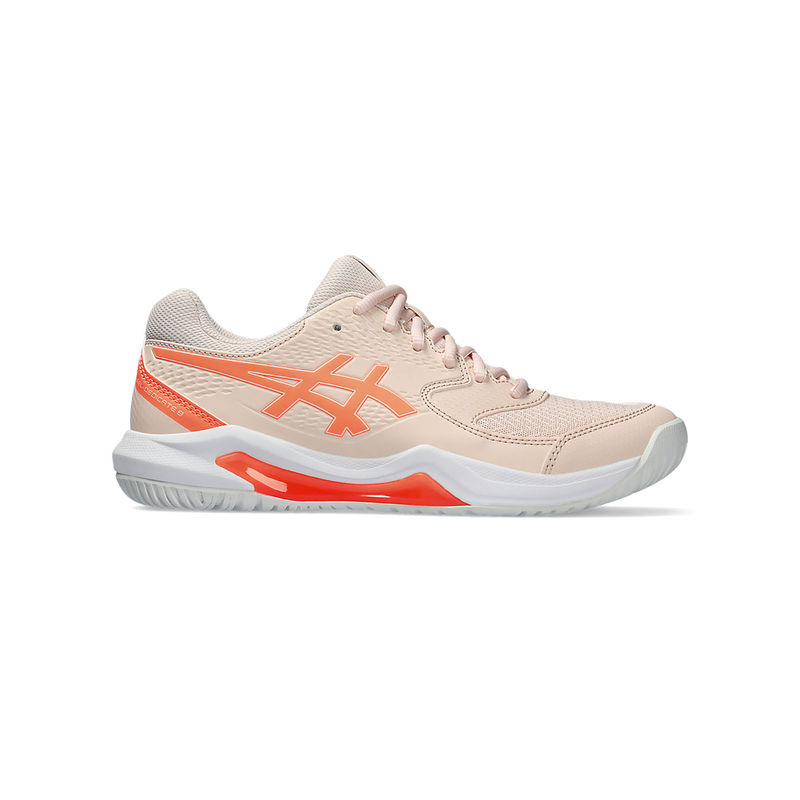 ASICS GEL-Dedicate 8 Peach & Orange Women Tennis Shoes (UK 6)