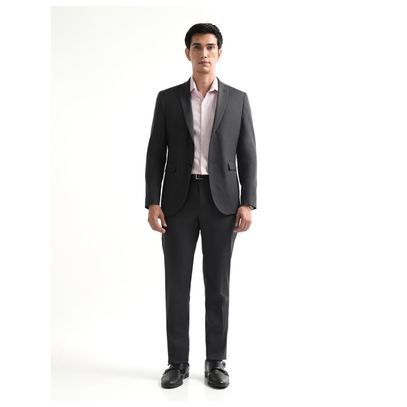 Arrow Mens Tailored Fit Two Piece Suit - Grey (40)