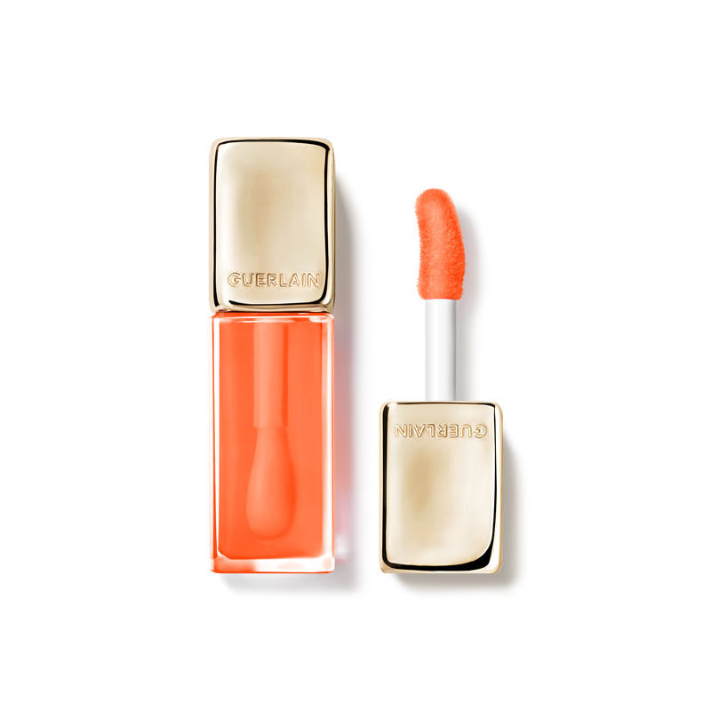 Guerlain KissKiss Bee Glow Lip Oil - 319 Peach Glow