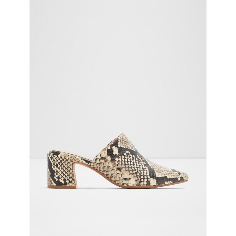 Buy Aldo Animal Print Off White Heels Online