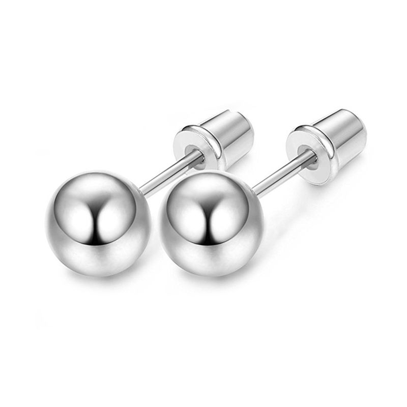 Boys earrings silver cheap
