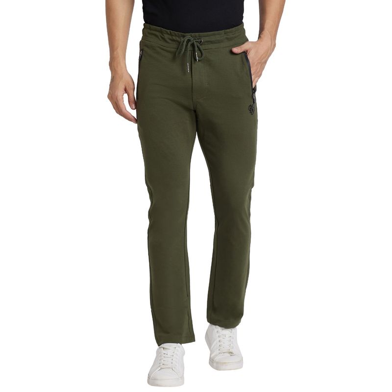 Being Human Men Regular Fit Green Trackpant (30)
