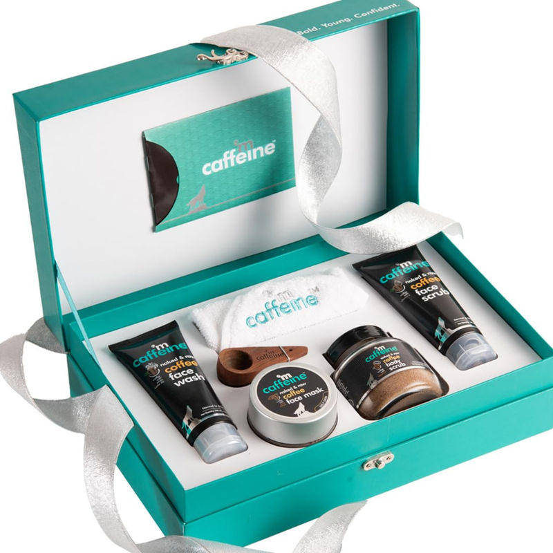 MCaffeine Coffee Mood Skin Care Gift Kit - Box - Skin Care Gift kit
