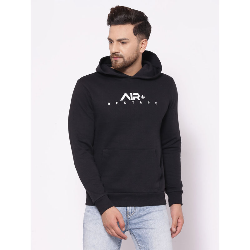 Buy Red Tape Mens Black Hoodies Online