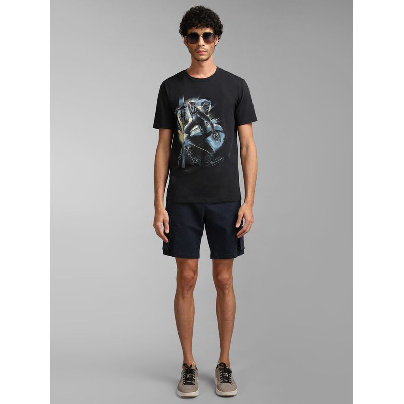 Kazo Black Panther Printed T-Shirt (L)