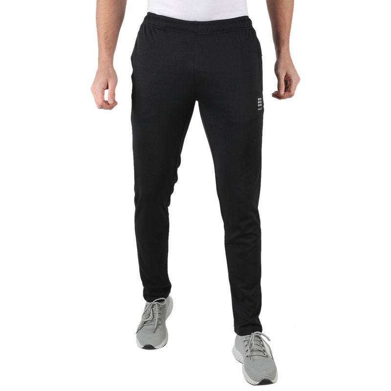Rock.it Men Black Regular Fit Trackpant (36)