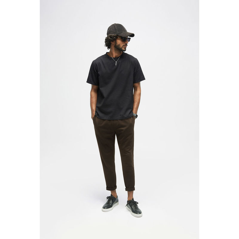 TERRA LUNA Milos Black T-shirt (S)