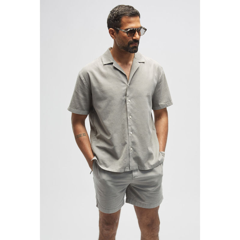 TERRA LUNA Palawan Charcoal Shirt (XS)